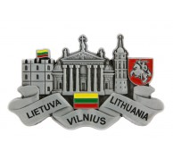 Magnetas Vilnius su Katedra ir Gedimino pilies bokštu